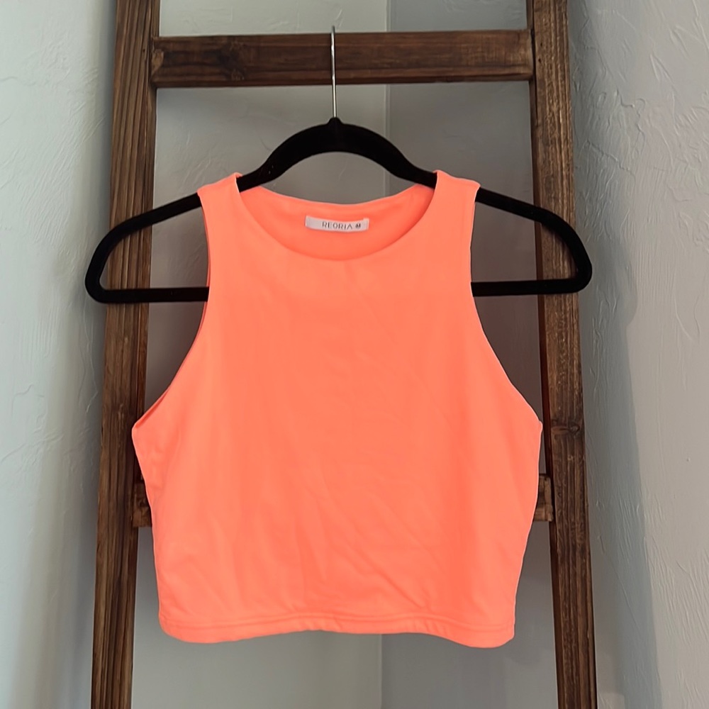 Orange Tank Top